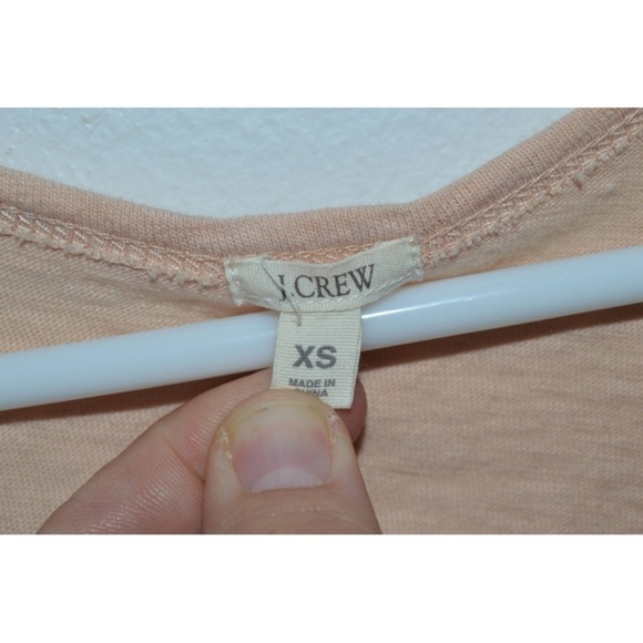 J Crew XS Shirt Circle Lace Cotton Tank Top Lace - Picture 2 of 4